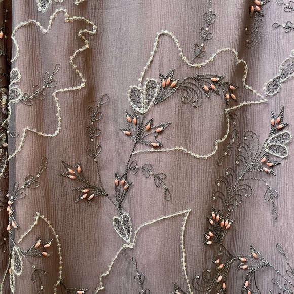 Anthropologie Tessuto Beaded Skirt - Picture 3 of 6